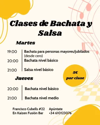 Clases de bachata y salsa