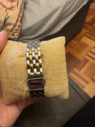 Reloj Skyline Mujer Dorado y Plateado