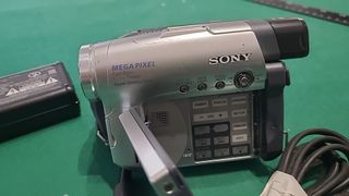 Sony Handycam Dvd, alimentatore no batteria