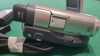 Sony Handycam Dvd, alimentatore no batteria