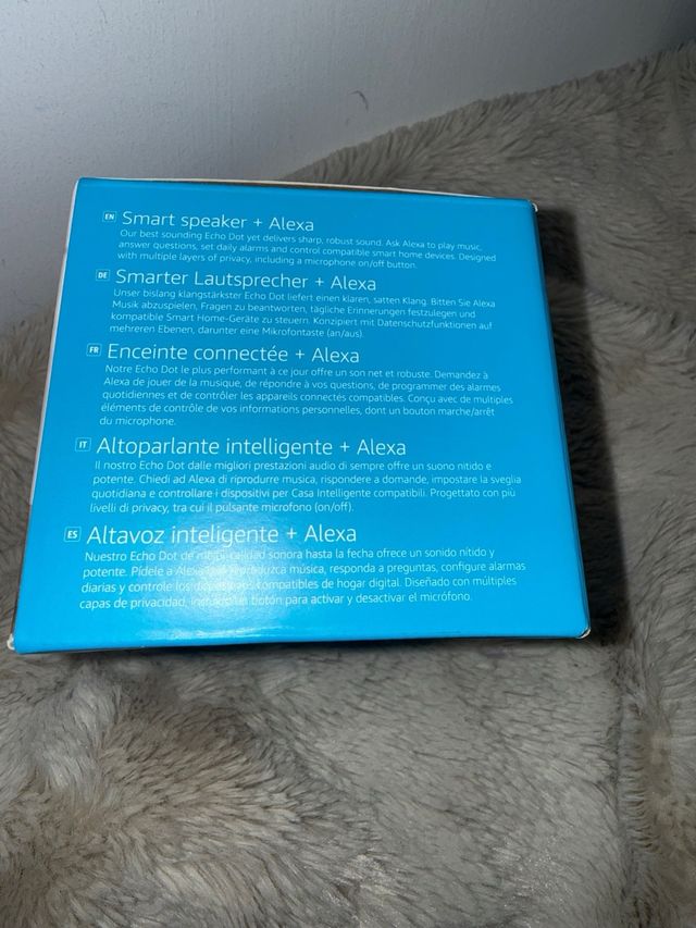 Echo Dot (Ultima Gen) Altoparlante Intelligente BIANCO