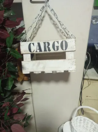 Cestas y cajas de madera decorativas