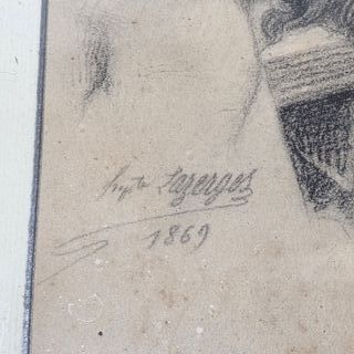 Cartolina antica 1936 - Hippolyte LAZERGES