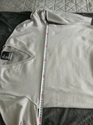 Jersey Genti Gris Cuello Pico