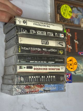 Lote Casetes Sin Abrir