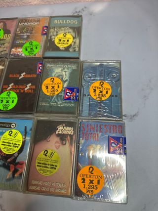 Lote Casetes Sin Abrir