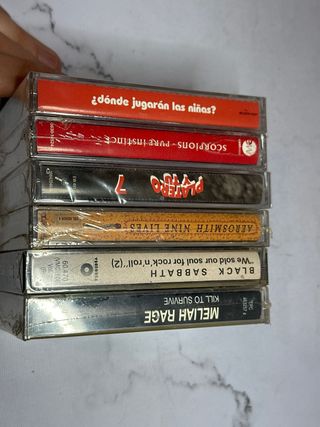 Lote Casetes Sin Abrir