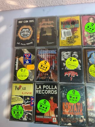 Lote Casetes Sin Abrir