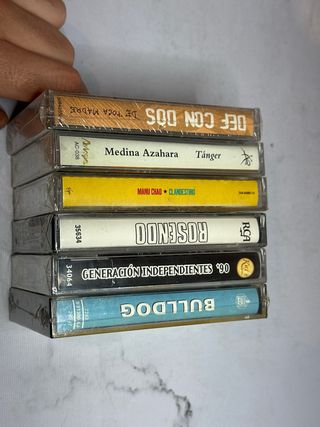 Lote Casetes Sin Abrir