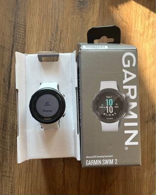 Garmin Swim 2 Smartwatch Grigio Bianco