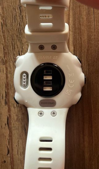 Garmin Swim 2 Smartwatch Grigio Bianco