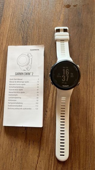 Garmin Swim 2 Smartwatch Grigio Bianco