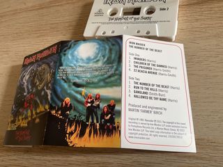 Iron Maiden - The Number of the Beast   , Cassette