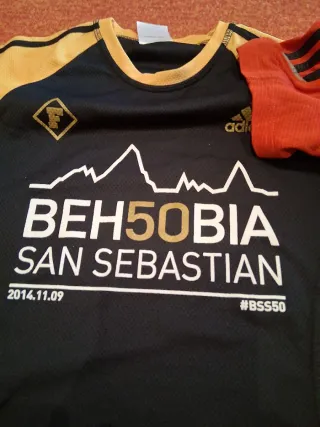 3 Camisetas Behobia San Sebastián Adidas