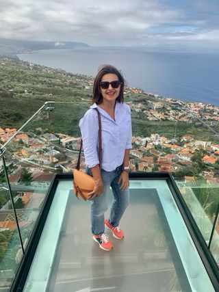 Bolso Loewe Bicolor Piel