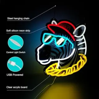 Lampada Neon Led "JUVENTUS STYLE"