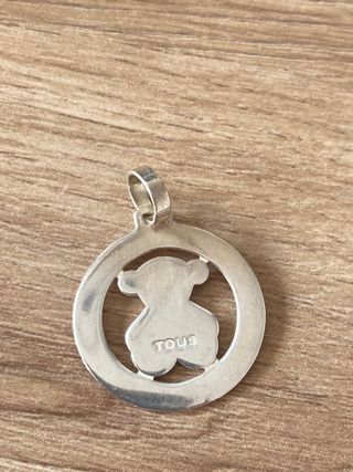 Colgante Tous Madrid Oso Plata