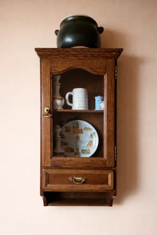 Mobile Vetrina in Legno e Vetro