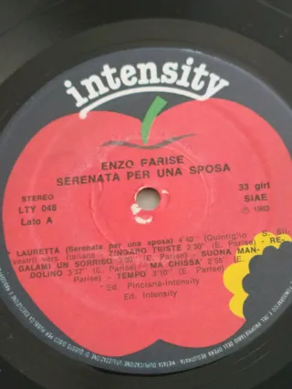 Lotto 2 Vinili 33 Giri Enzo Parise 1983-84