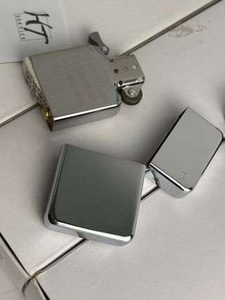 Lote 60 accendini a benzina stile Zippo