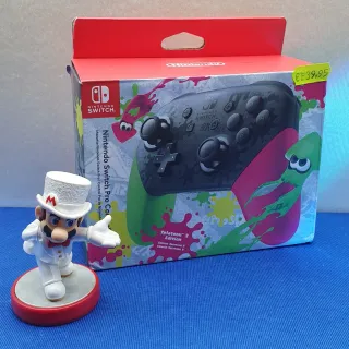 MANDO NINTENDO SWITCH PRO CONTROLLER SPLATOON 2 ED