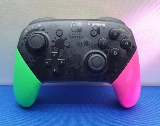 MANDO NINTENDO SWITCH PRO CONTROLLER SPLATOON 2 ED