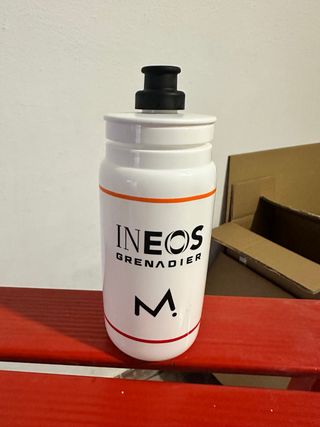 Bidone ciclismo Ineos Grenadier bianco