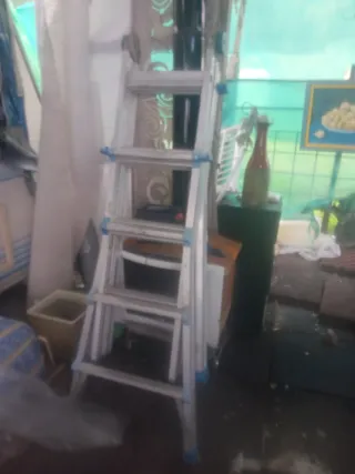 Escalera Telescópica Aluminio