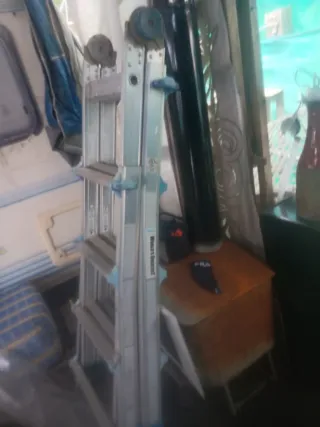 Escalera Telescópica Aluminio