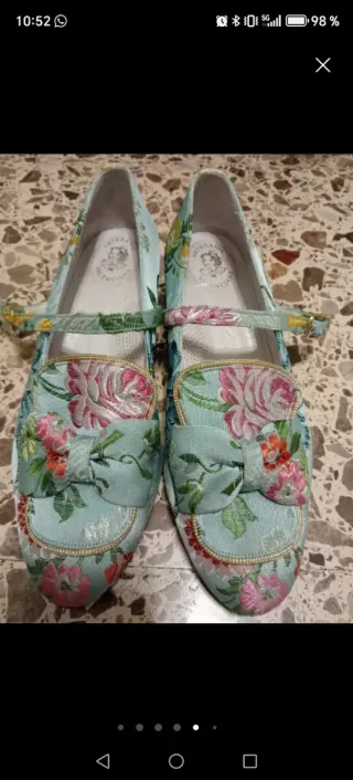 Traje de Fallera mayor infantil azul clarito