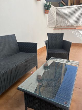 Conjunto de muebles de jardín