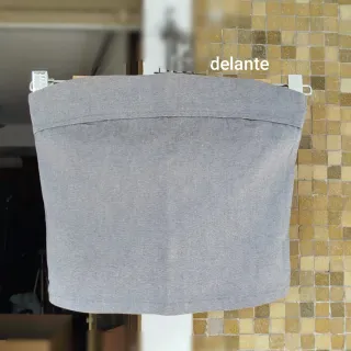 Top + pantalón vestir gris primavera verano #0002