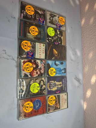 Lote Casetes Musica Sin Abrir