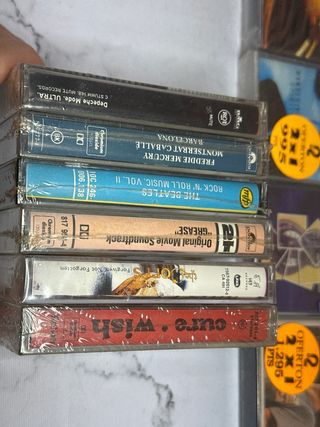 Lote Casetes Musica Sin Abrir