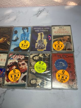 Lote Casetes Musica Sin Abrir