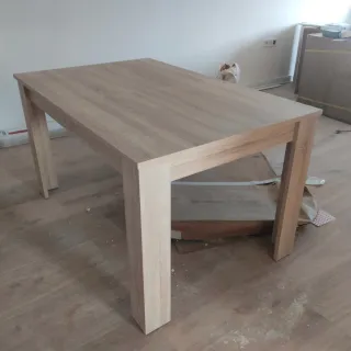 Mesa Comedor Roble Canadiense Extensible