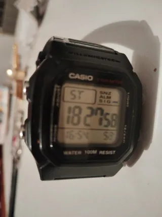Reloj Casio Digital Negro