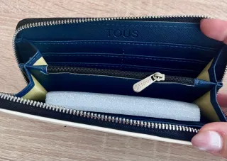 Cartera Tous Negra y crema