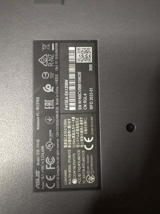 Portátil Asus 14 8GB RAM 256GB SSD i3