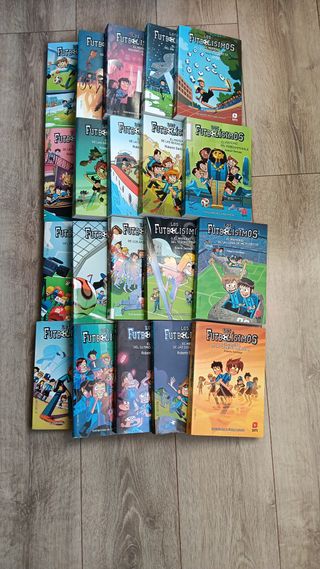 "Colección Los Futbolísimos 20 libros OFERTA UNICA