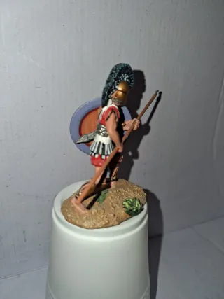 Soldado de plomo guerrero ateniense