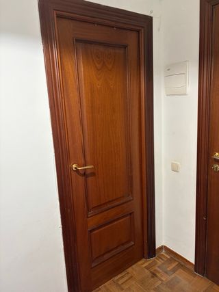 Puertas de madera maciza