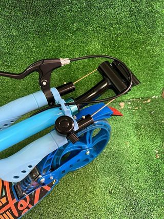 Patinete Arebos Regulable Azul