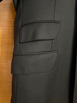 Traje Lana Negro Talla 50