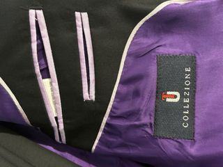 Traje Lana Negro Talla 50