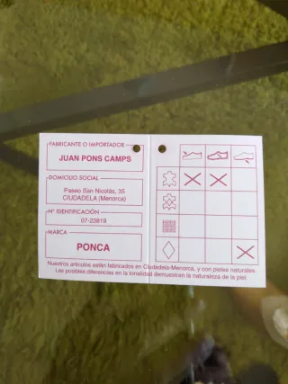 Zapatillas casa piel Ponca