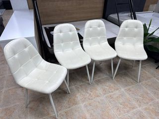 Pack Ahorro Sillas Terciopelo Beige Comedor