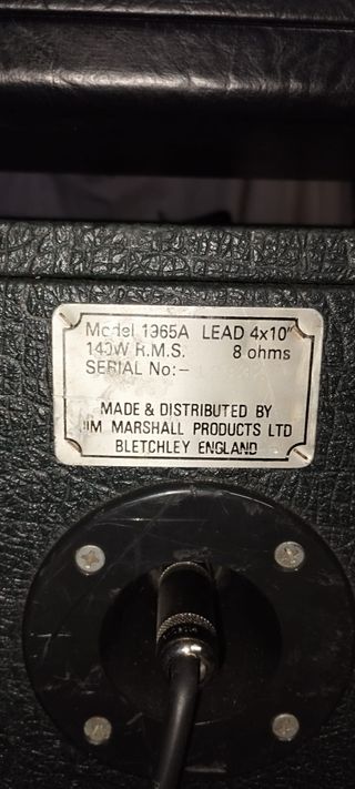 Cabezal Bugera V55 Infinium + Pantalla Marshall