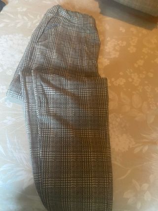 Pantalón de cuadros gris Talla M