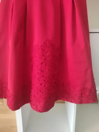 Vestido rojo Tintoretto comunión boda evento